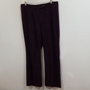 Versailles women's dark purple dress slacks 16